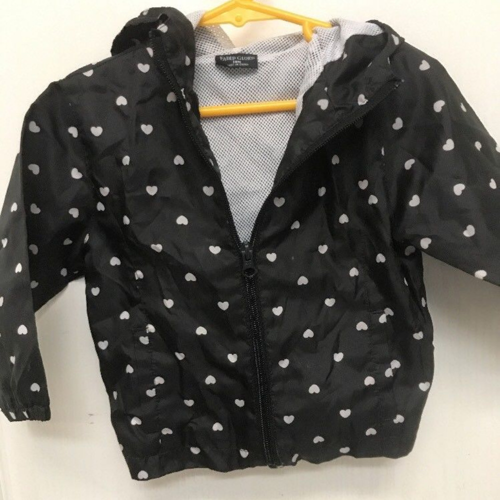 Toddler Girl light wind breaker jacket